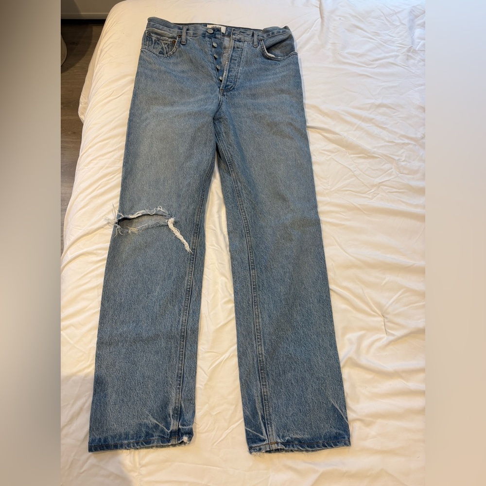 AGOLDE Light Blue Denim Jeans